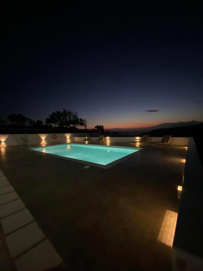 Villa George Sea View With Pool - Triopetra Exterior foto